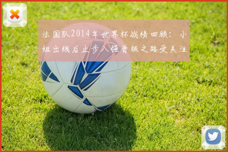 法国队2014年世界杯战绩回顾：小组出线后止步八强晋级之路受关注