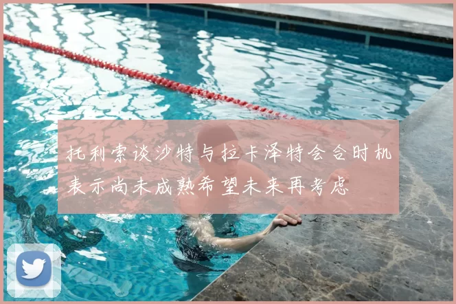 托利索谈沙特与拉卡泽特会合时机表示尚未成熟希望未来再考虑