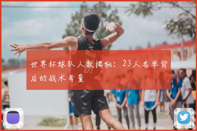 世界杯球队人数揭秘:23人名单背后的战术考量