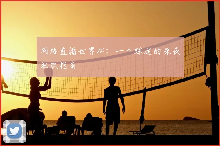 网络直播世界杯:一个球迷的深夜狂欢指南