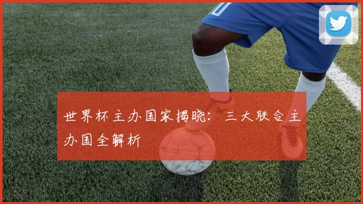 世界杯主办国家揭晓:三大联合主办国全解析